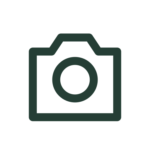 Una cámara pulsa suavemente para fotografías y capturas de imágenes.
