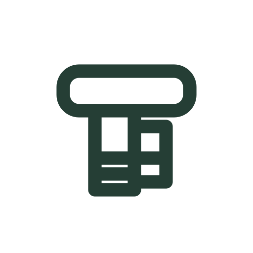 Un icono de bufanda con animación de balanceo suave para interfaces de invierno.